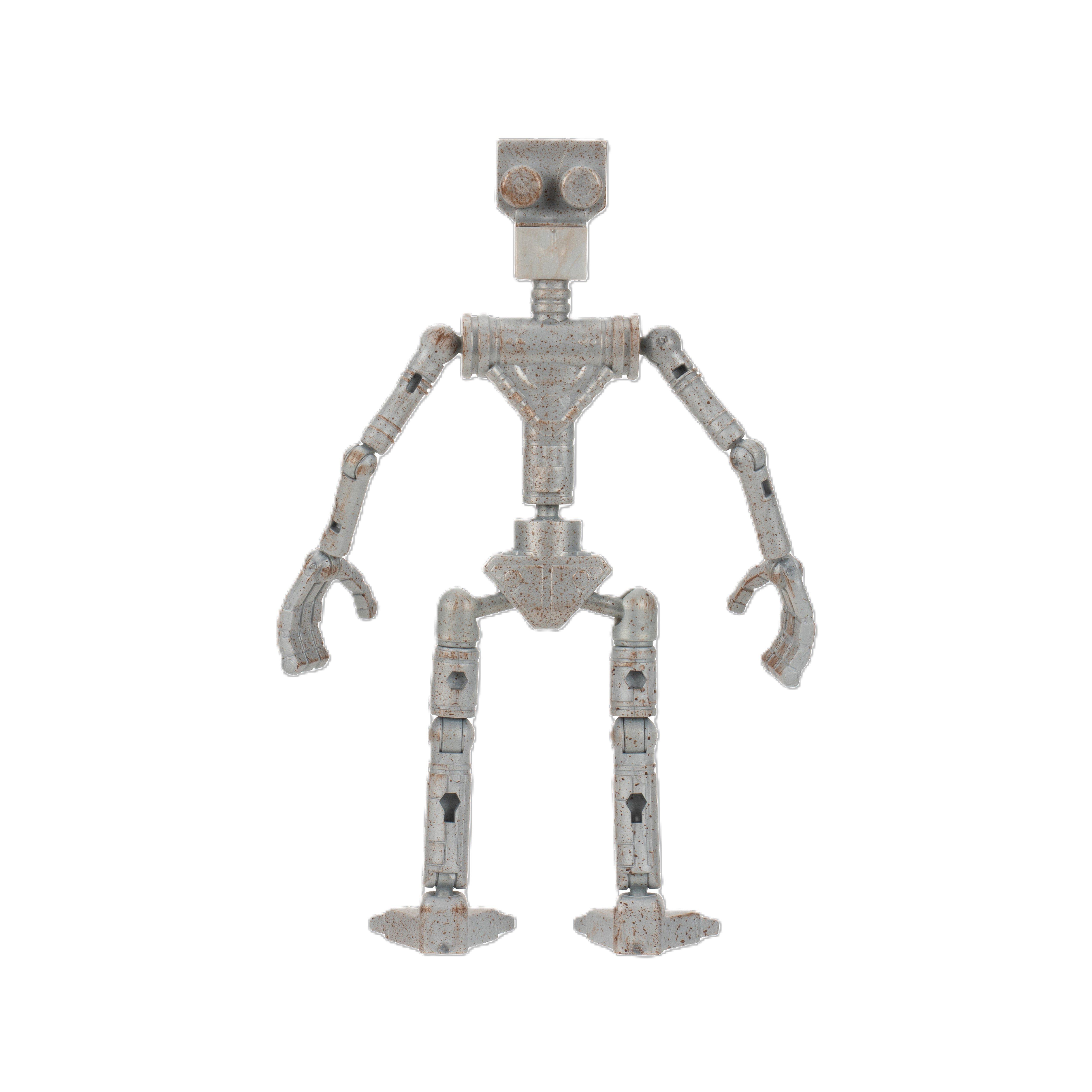 Jazwares Five Nights at Freddy's Endo-1 Classic Chica and Withered Chica Endoskeleton 6-in Glow-in-the-Dark Action Figure Set