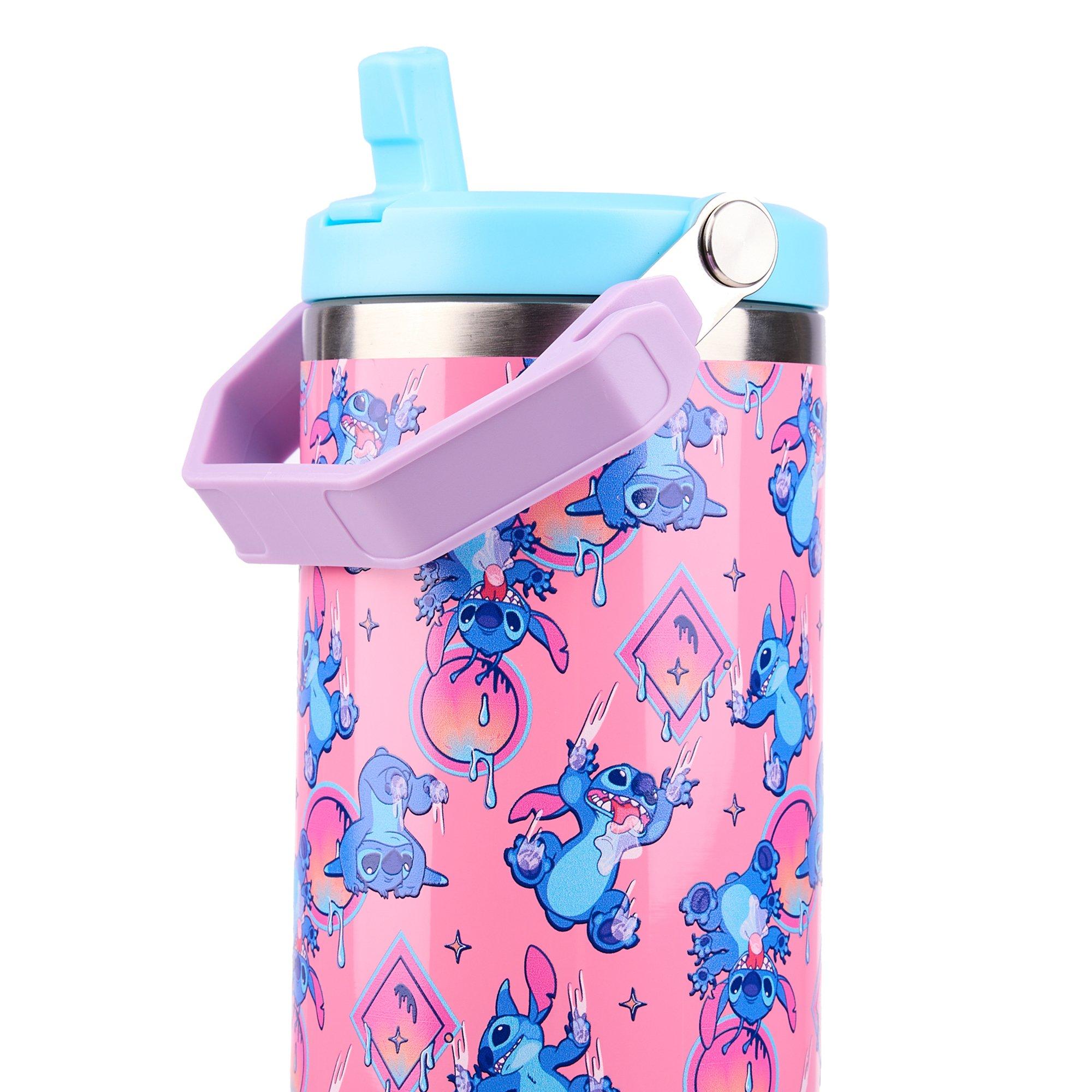 Lilo and Stitch 40 oz Stainless Steel Tumbler with Grip Handle