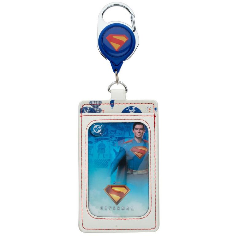 DC Comics Superman Clark Kent Daily Planet Rectractable Lanyard GameStop Exclusive