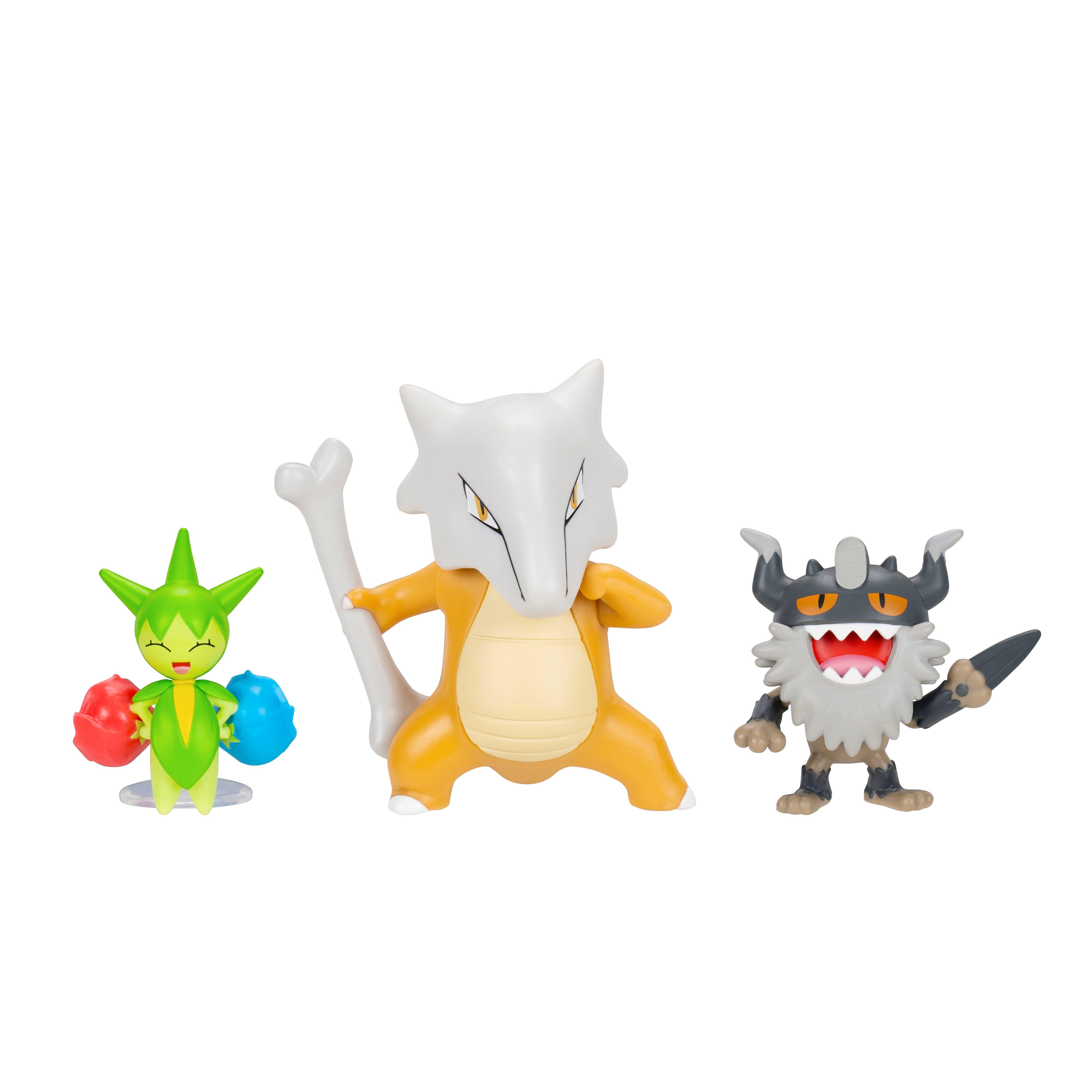 Jazwares Pokemon Battle Figure Set - 3-Pack (Roselia with Stand