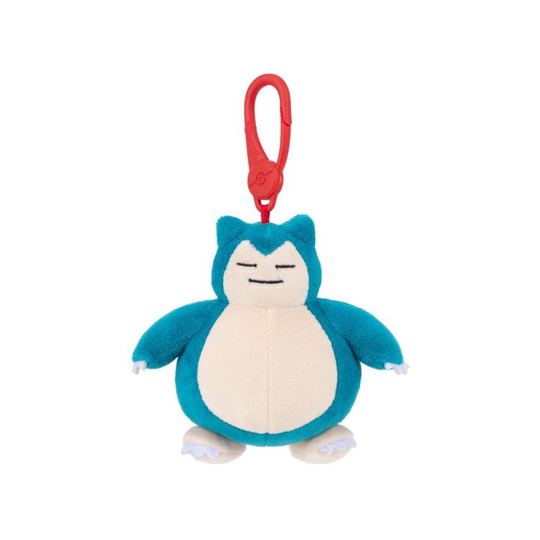 Jazwares Pokemon Snorlax 3.5-in Clip-on Plush