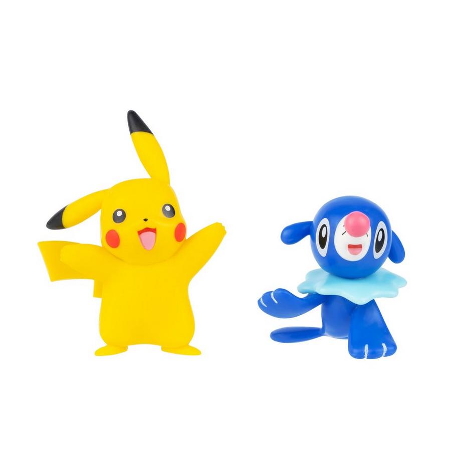 Jazwares Pokemon First Partner Popplio and Pikachu Battle Figure - 2 ...
