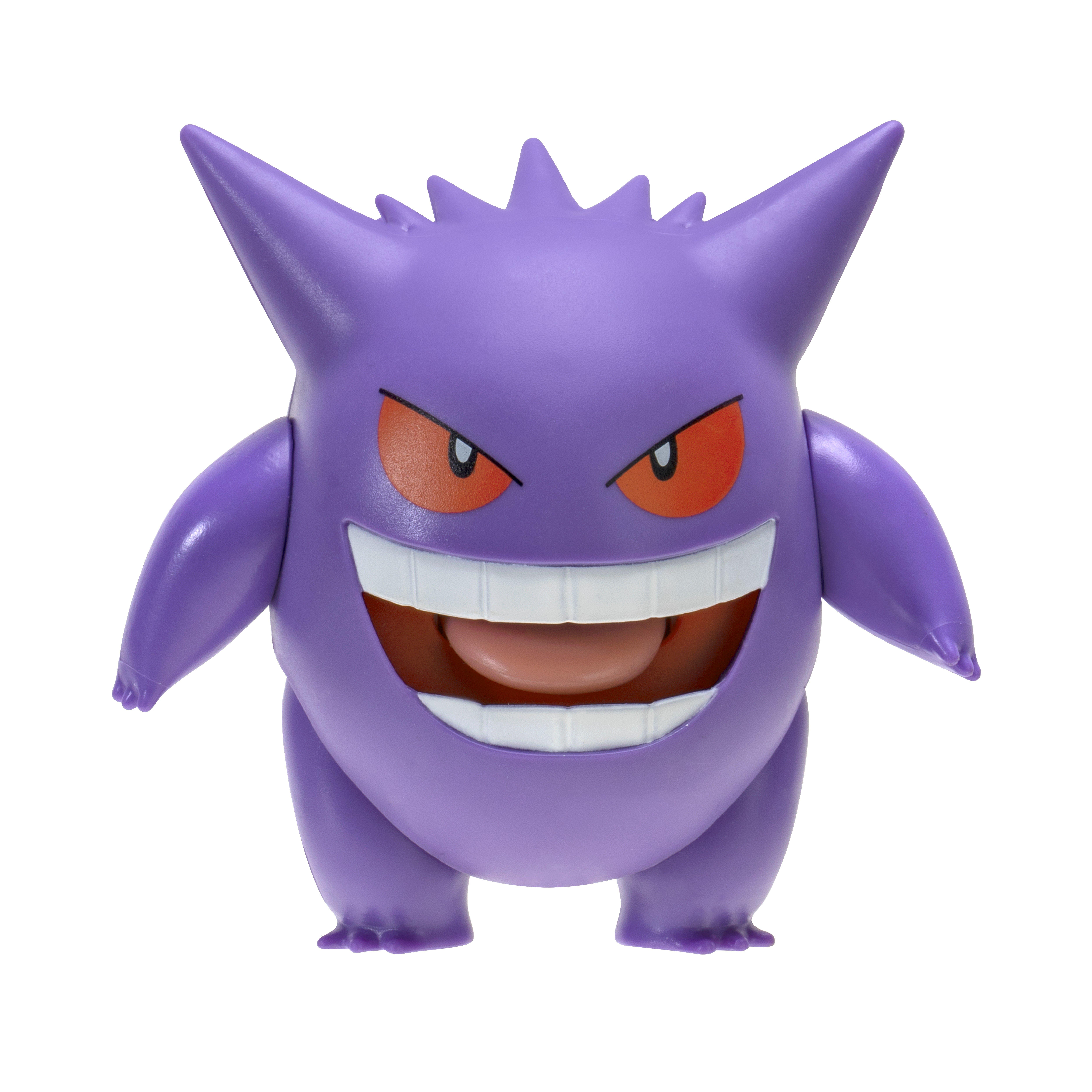 Jazwares Pokemon Gengar 4.5-in Battle Figure | GameStop