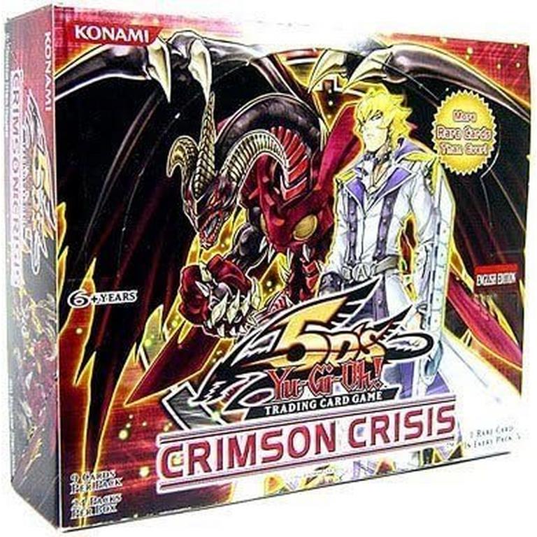 遊戯王OCG CRIMSON CRISIS BOX Yu-Gi-Oh! Trading Card Game: Crimson Crisis Booster Box | GameStop