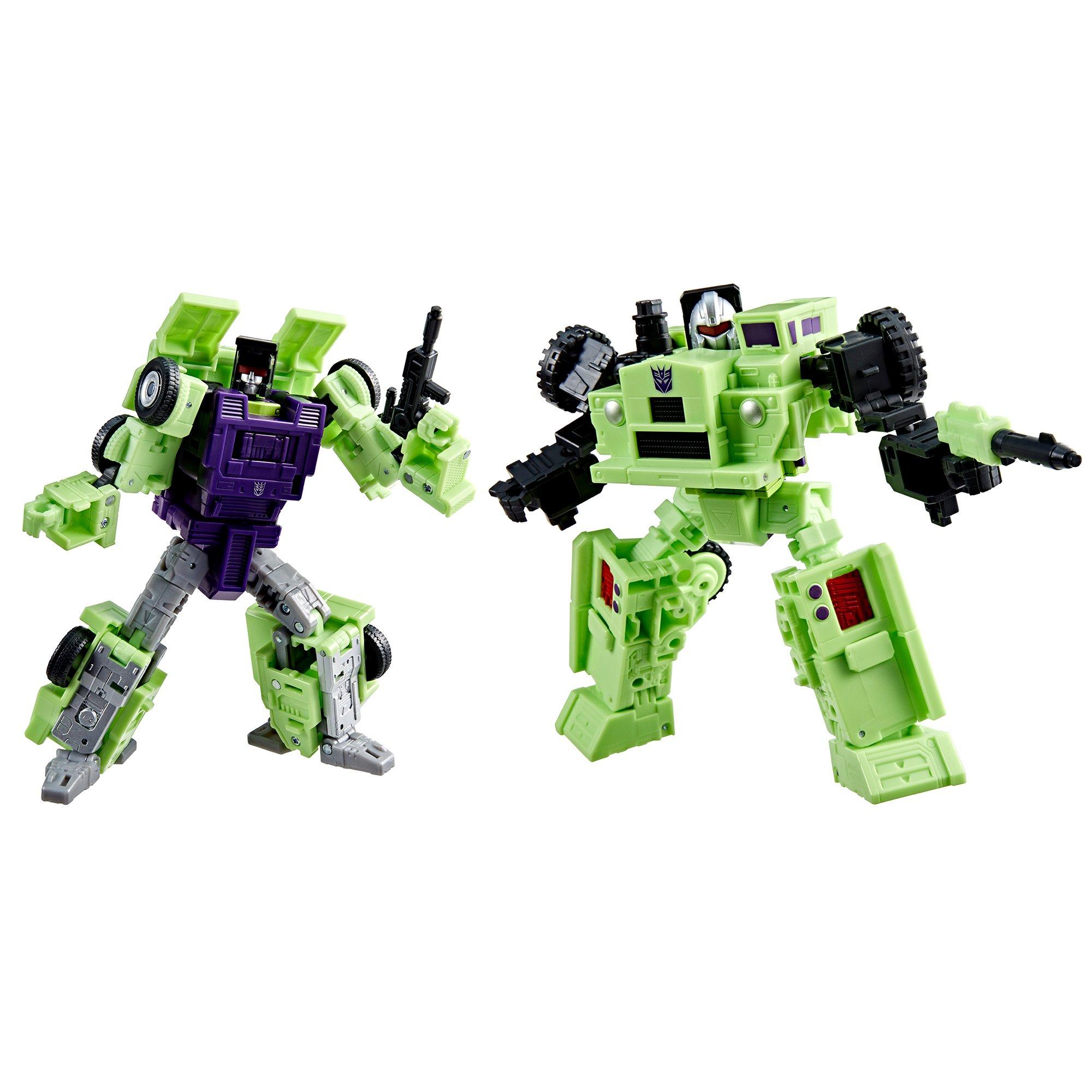 Hasbro Transformers Studio Series The Transformers: The Movie Constructicon Long Haul and Hook 6.5-in Action Figures 2-Pack