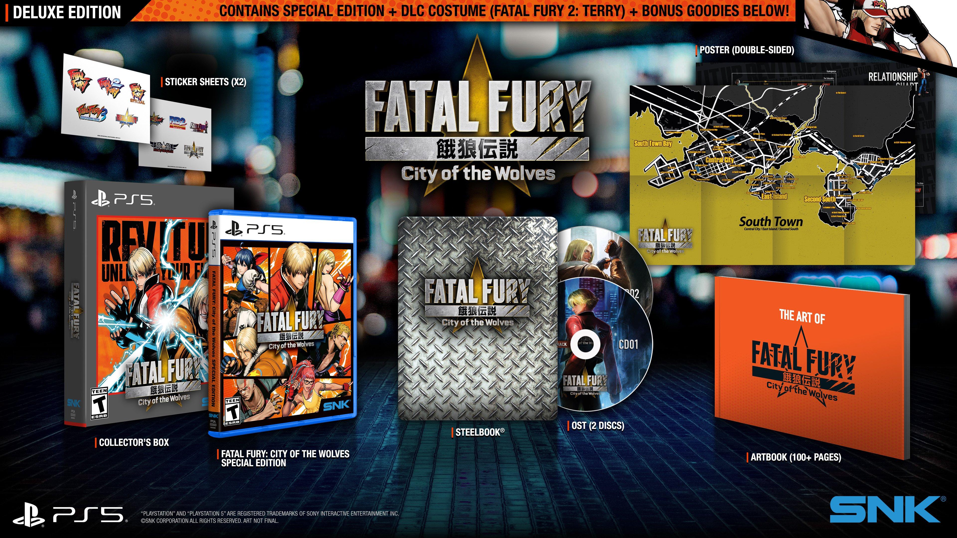 FATAL FURY: City of the Wolves: Deluxe Edition - PlayStation 5