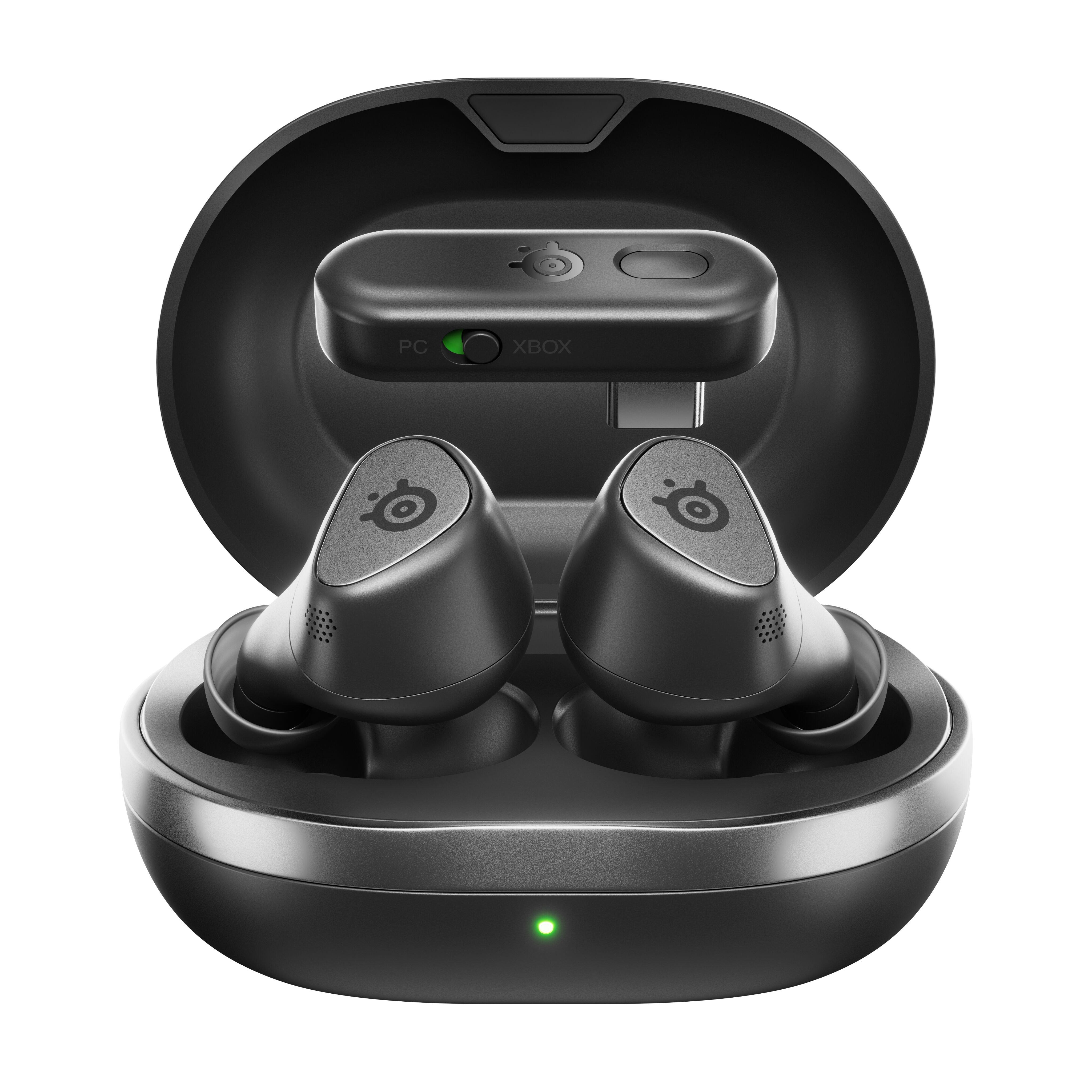 SteelSeries Arctis GameBuds Noise-Cancelling Wireless Gaming Earbuds for Xbox Series X/S - Black