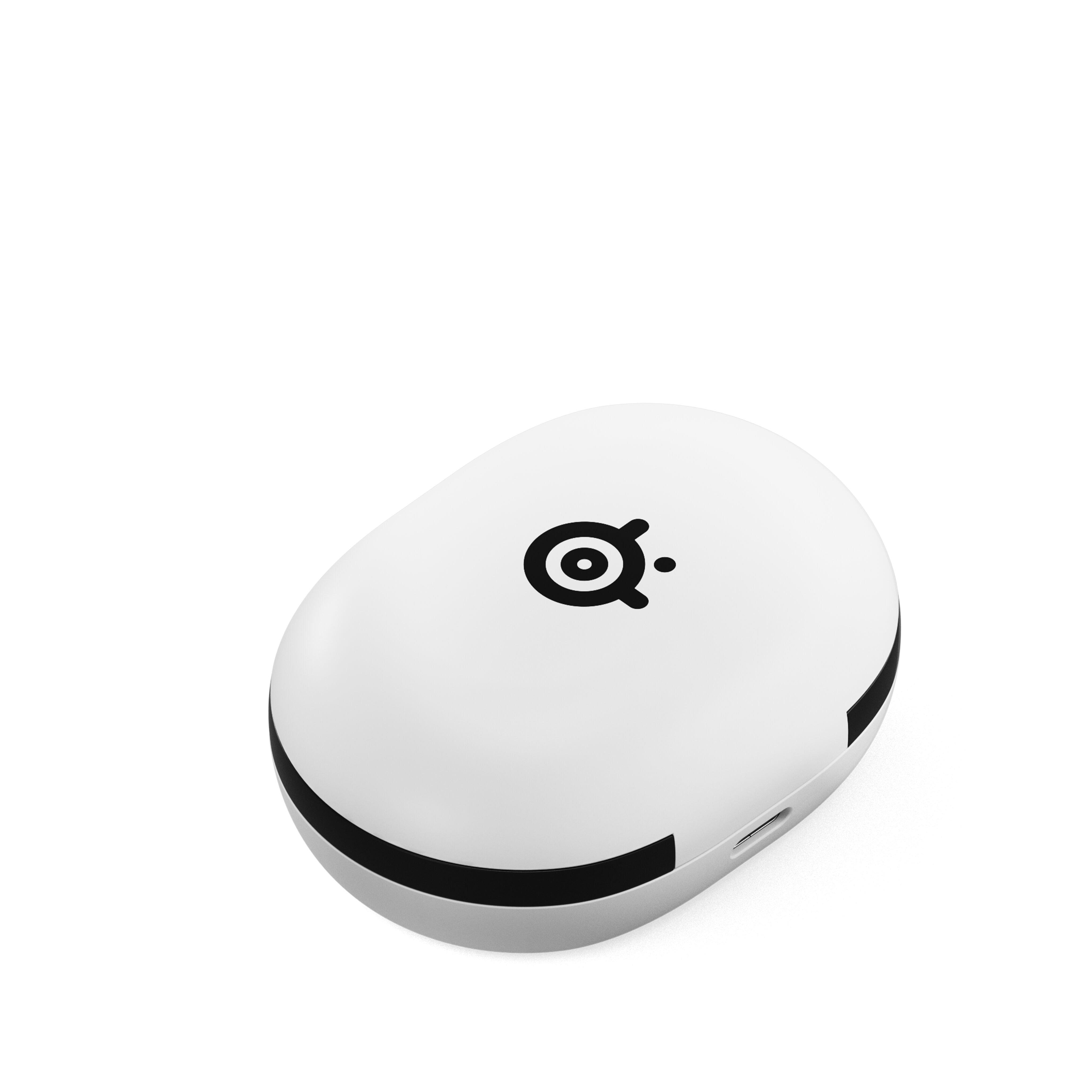 SteelSeries Arctis GameBud Noise-Cancelling Wireless Gaming Earbuds White - PlayStation 5