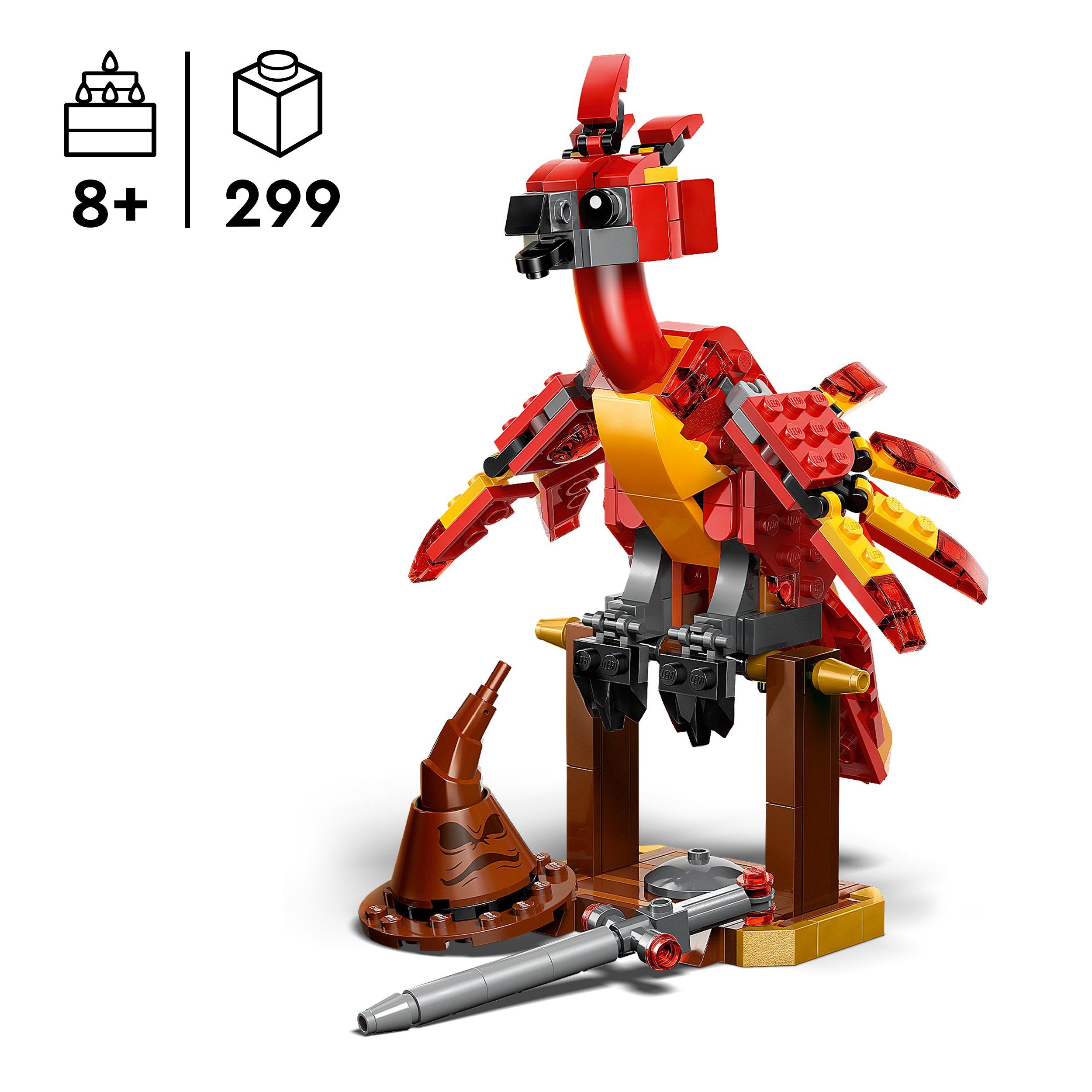 LEGO Harry Potter Fawkes: Dumbledore's Phoenix Building Toy Set 76448
