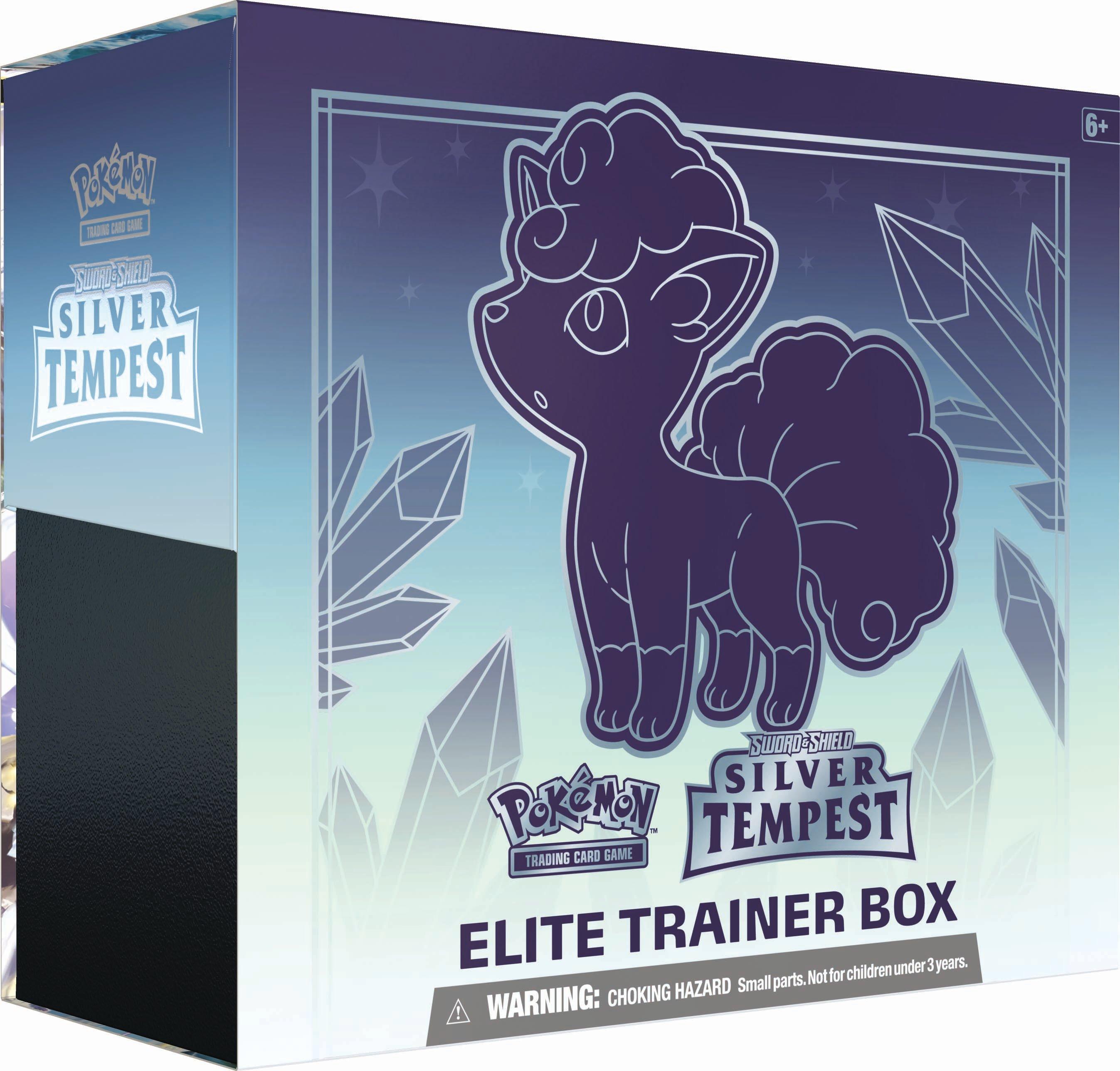 Pokemon Trading Card Game: Sword and Shield Silver Tempest Elite Trainer Box  | GameStop