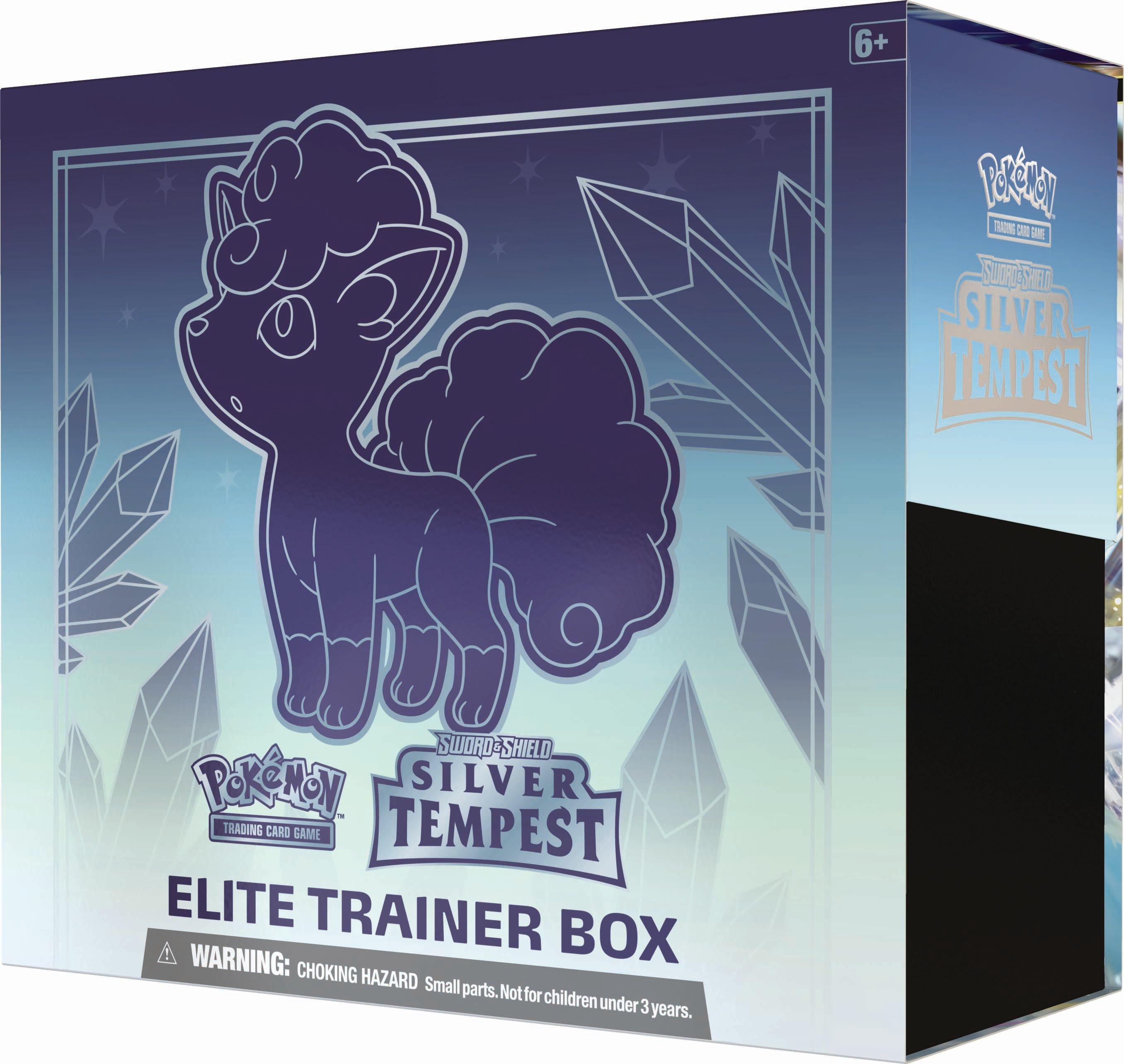 Silver Tempest ポケセンPC Elite Trainer Box Amazon.com: Pokemon TCG: Sword & Shield Silver Tempest Elite