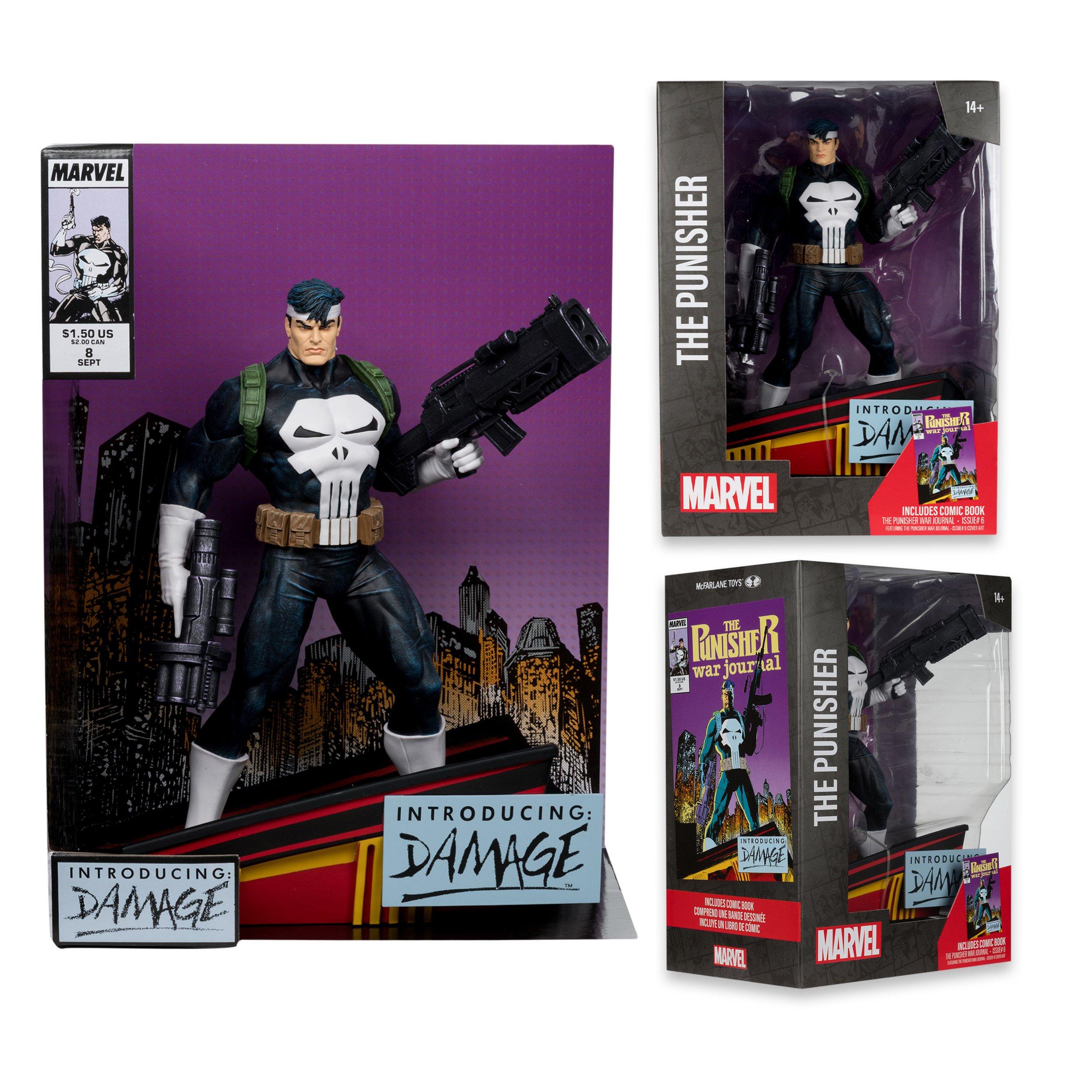 McFarlane Toys Marvel Collection The Punisher War Journal The Punisher (issue 8) 1:6th Scale Figure