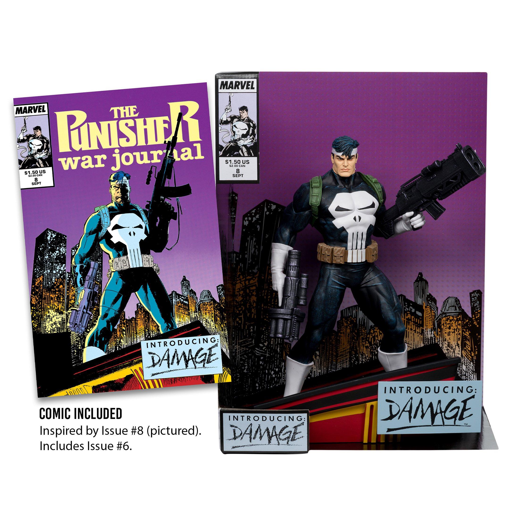 McFarlane Toys Marvel Collection The Punisher War Journal The Punisher (issue 8) 1:6th Scale Figure