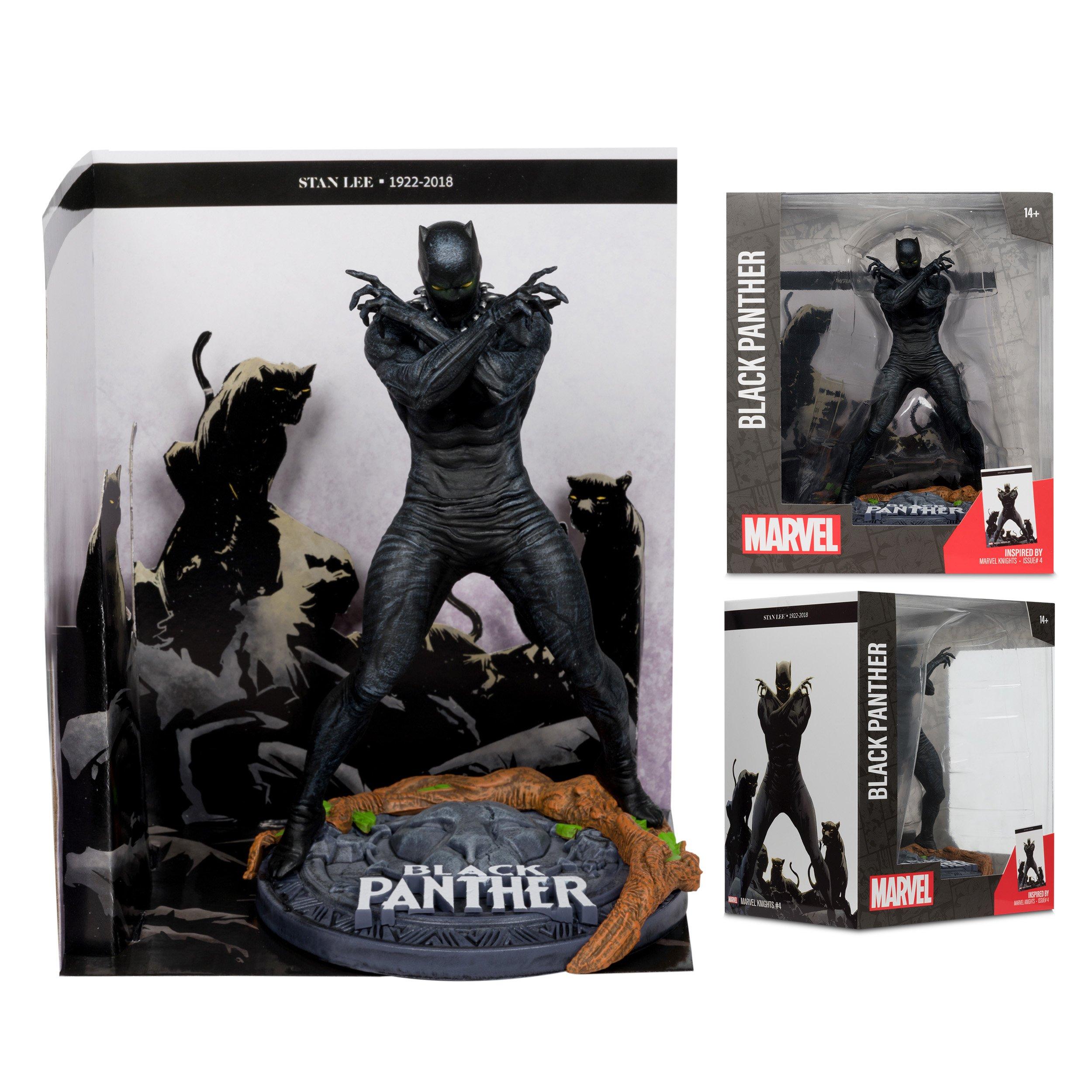 McFarlane Toys Marvel Black Panther (Marvel Knights No.4) 1:10th Scale Action Figure