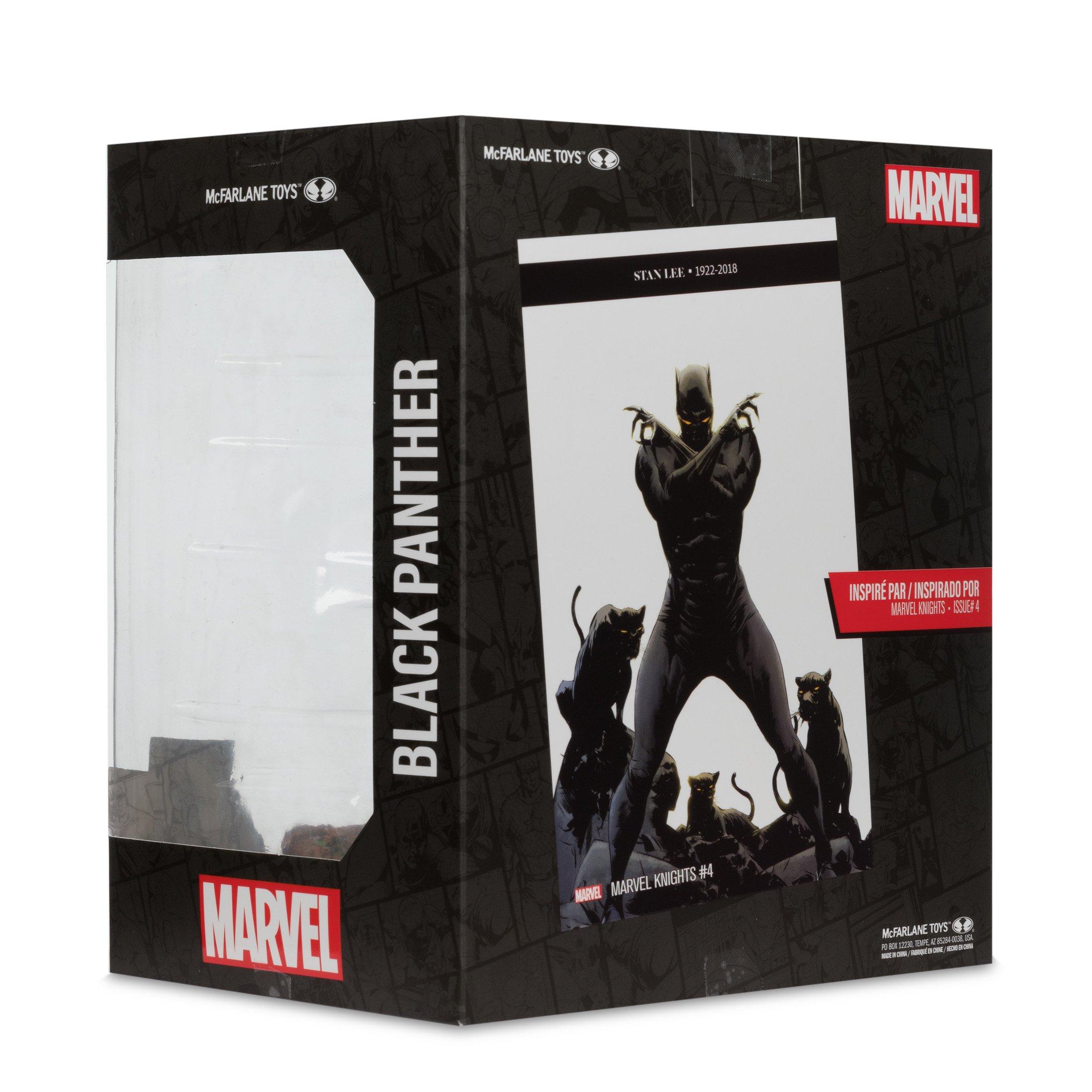 McFarlane Toys Marvel Black Panther (Marvel Knights No.4) 1:10th Scale Action Figure