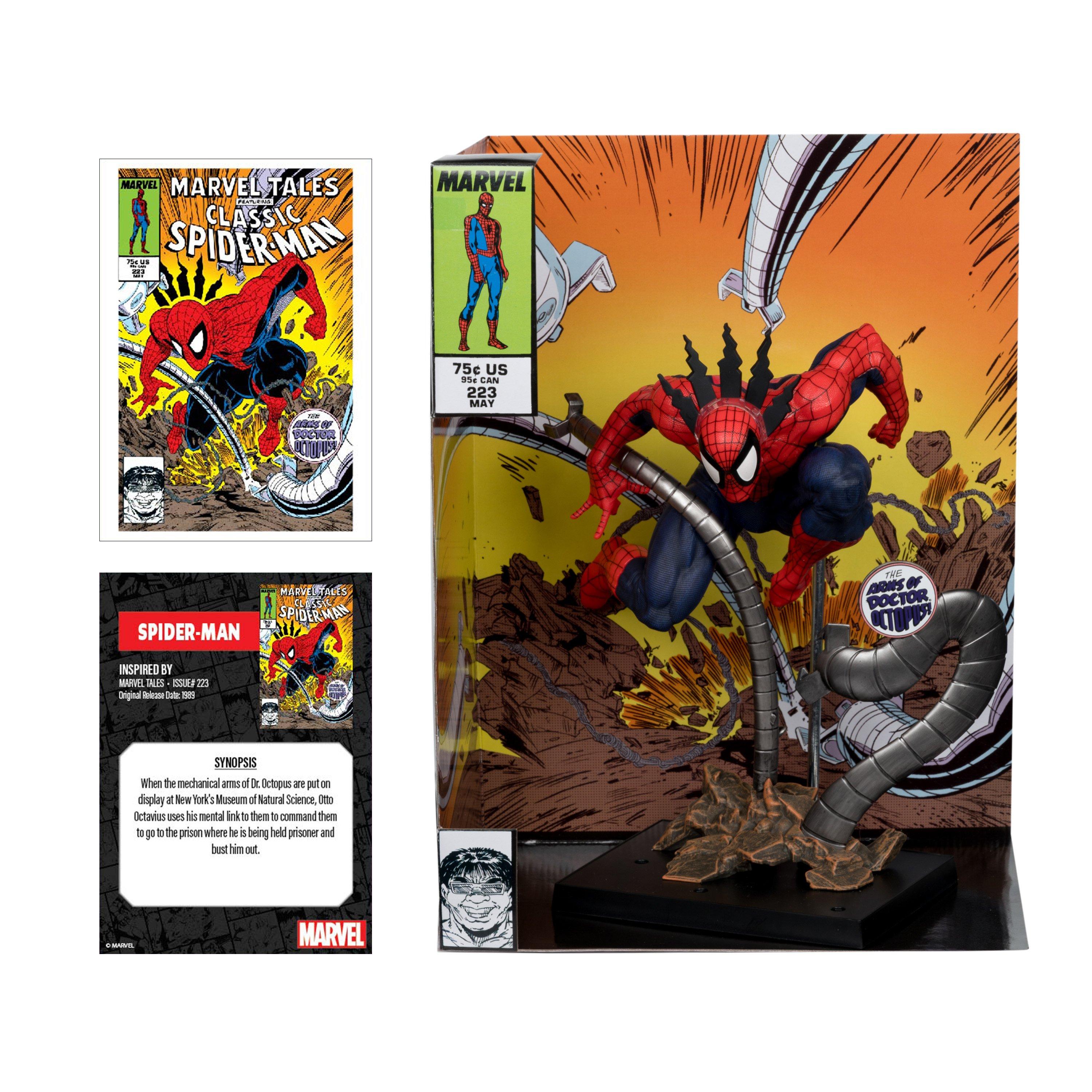 McFarlane Toys Marvel Collection Marvel Tales Spider-Man (issue 223) 1:6th Scale Figure