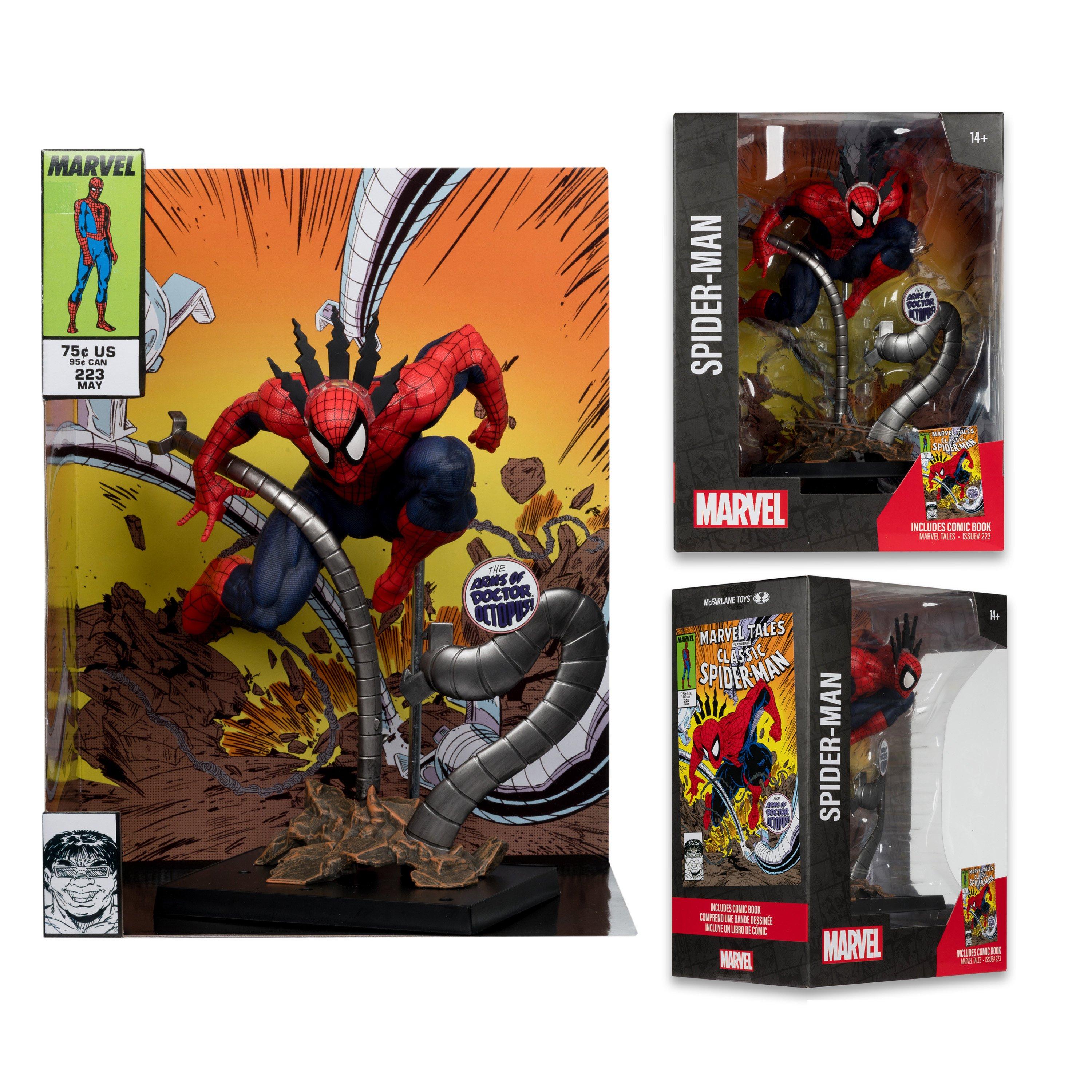 McFarlane Toys Marvel Collection Marvel Tales Spider-Man (issue 223) 1:6th Scale Figure