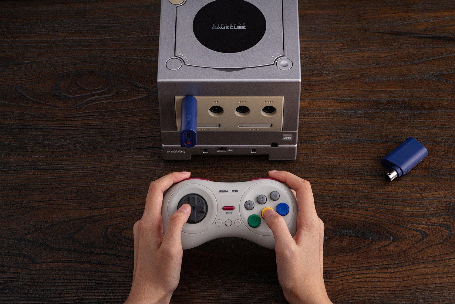 8BitDo Bluetooth Retro Receiver for GameCube, Wii and Windows