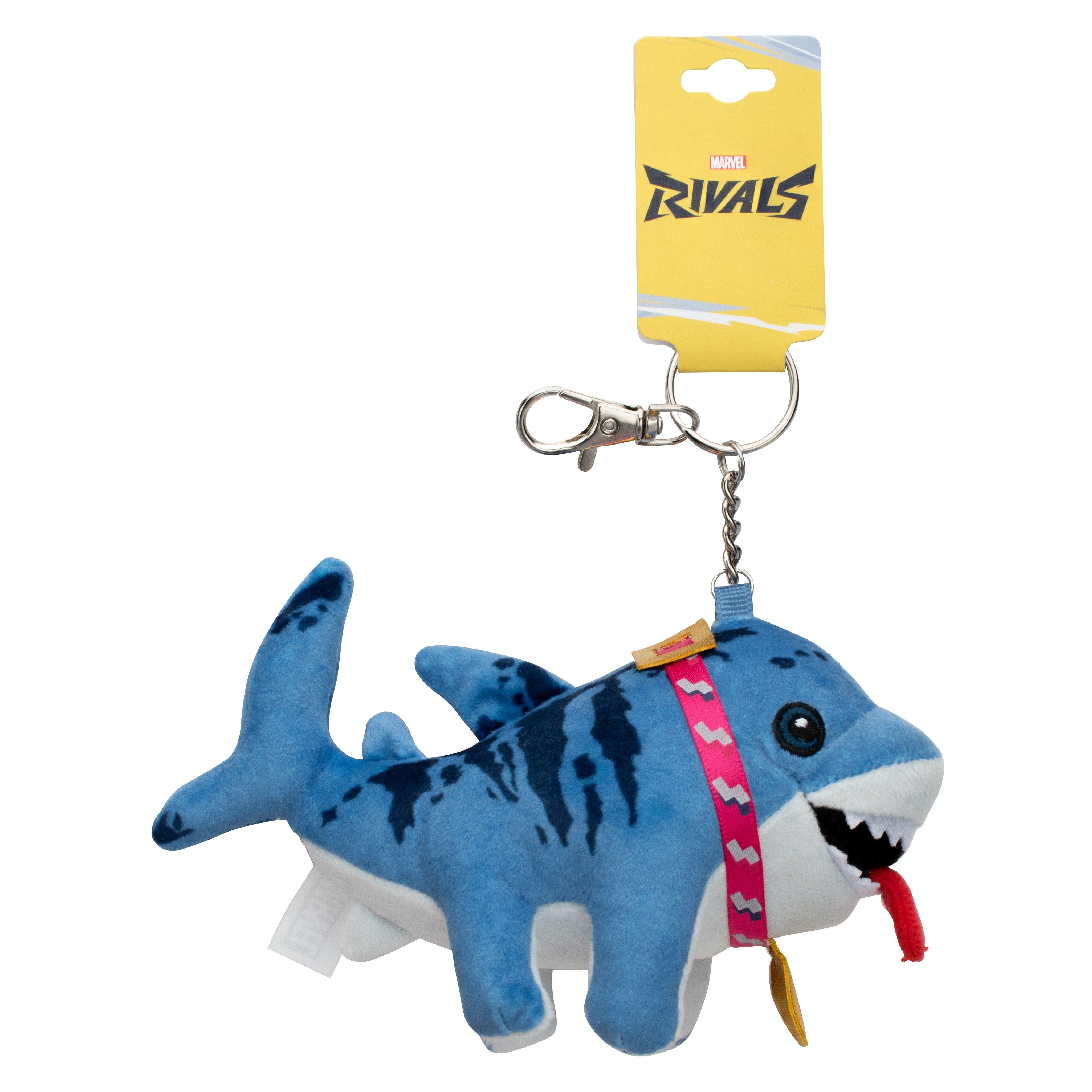 Marvel Rivals Jeff the Land Shark Plush Keychain GameStop Exclusive
