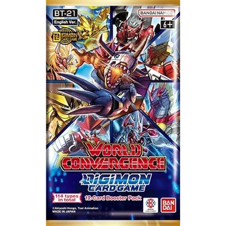 Digimon Card Game: World Convergence Booster Pack (BT-21) | GameStop