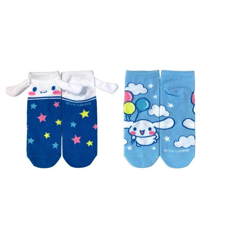 Sanrio Cinnamoroll 3D Ears Ankle Socks 2-Pack GameStop Exclusive