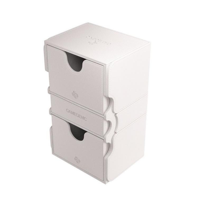 GameGenic Stronghold 200+ XL Convertible Deck Box White | GameStop