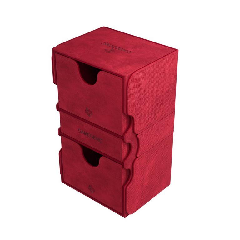 GameGenic Stronghold 200+ XL Convertible Deck Box - Red