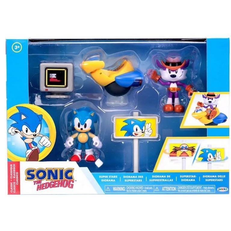 Jakks Pacific Sonic The Hedgehog Sonic Vs Fang (Super Stars) 2.5