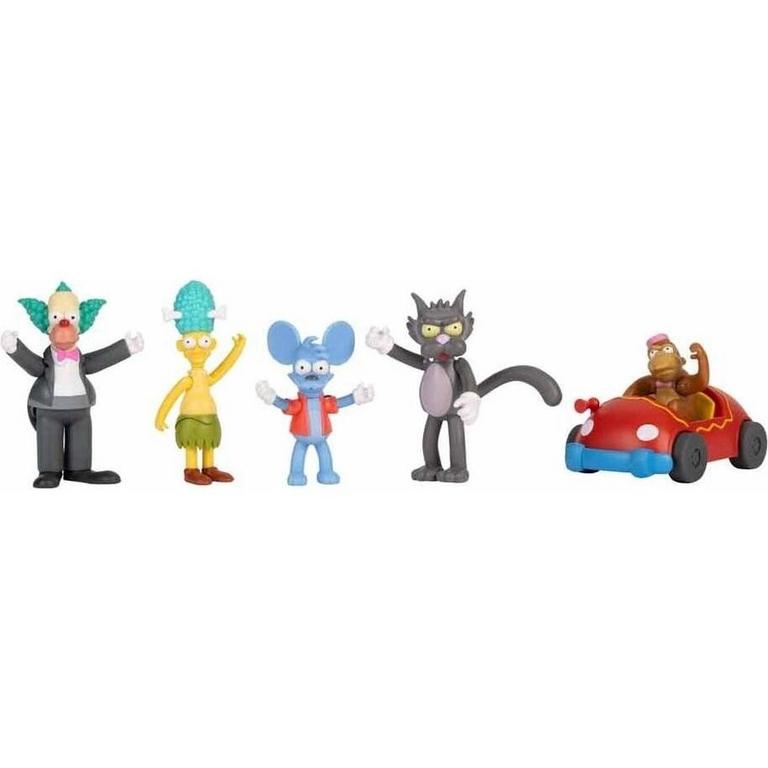 Jakks Pacific The Simpsons Krusty The Clown Show 2.5-in Action Figure Multipack