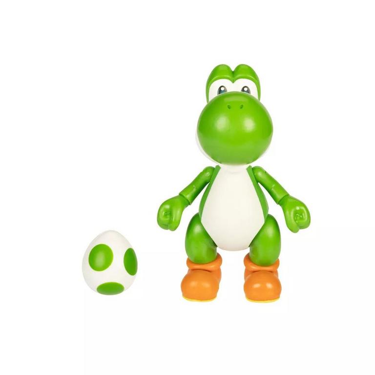 Jakks Pacific Super Mario Yoshi with Egg 4-in Action Figure Set