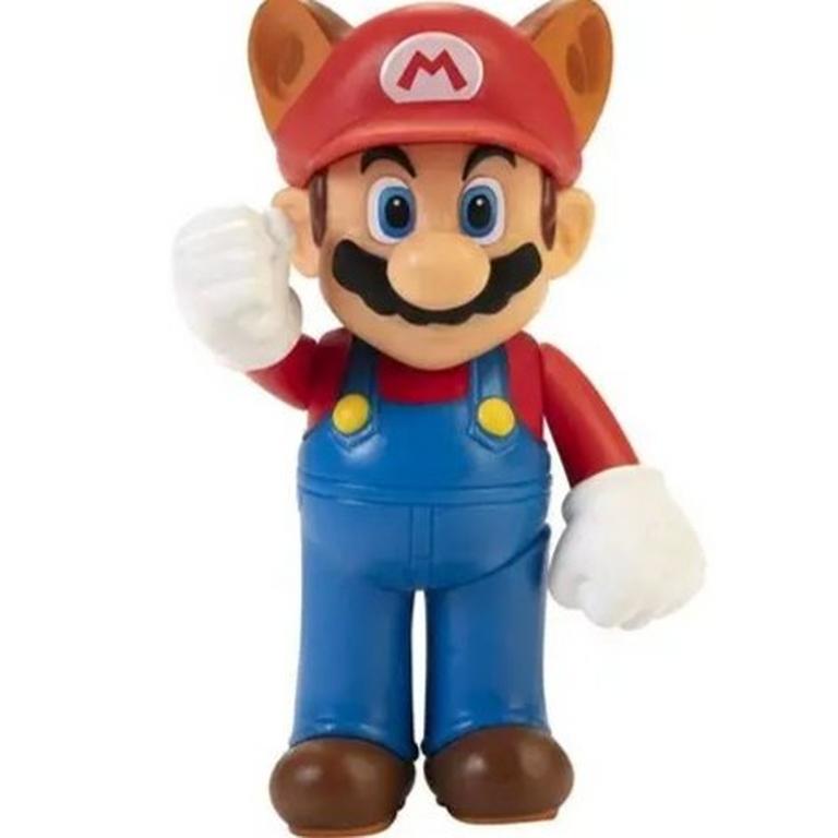 Jakks Pacific Super Mario Raccoon Mario 2.5-IN Action Figure