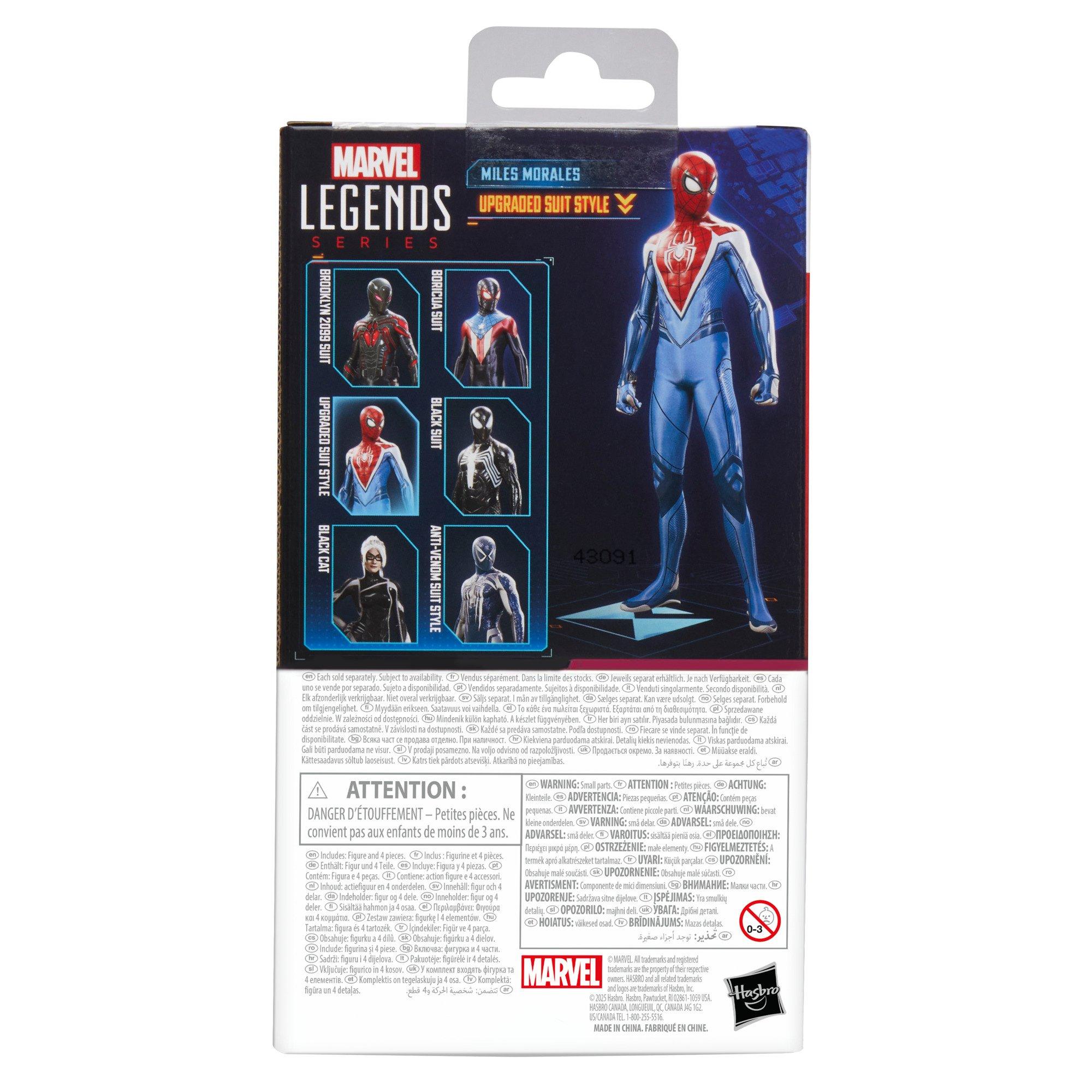 Hasbro Marvel Legends Series Gamerverse Spider-Man 2 Miles