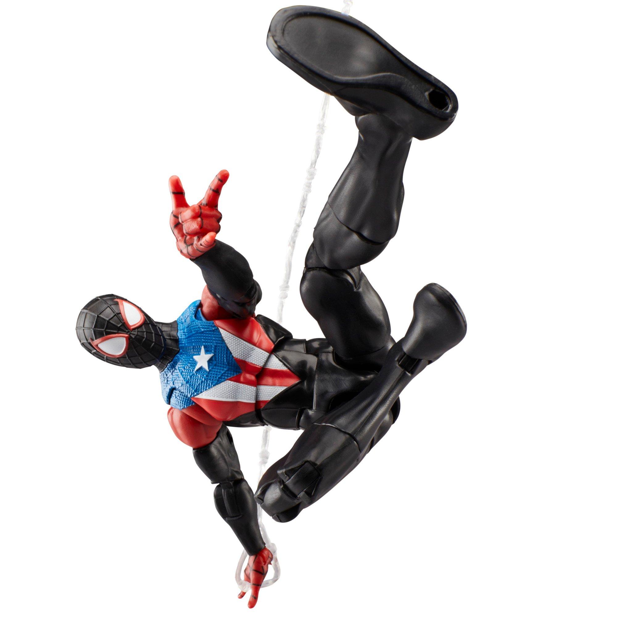 Hasbro Marvel Legends Series Gamerverse Spider-Man 2 Miles Morales (Boricua Suit) 6-in Action Figure