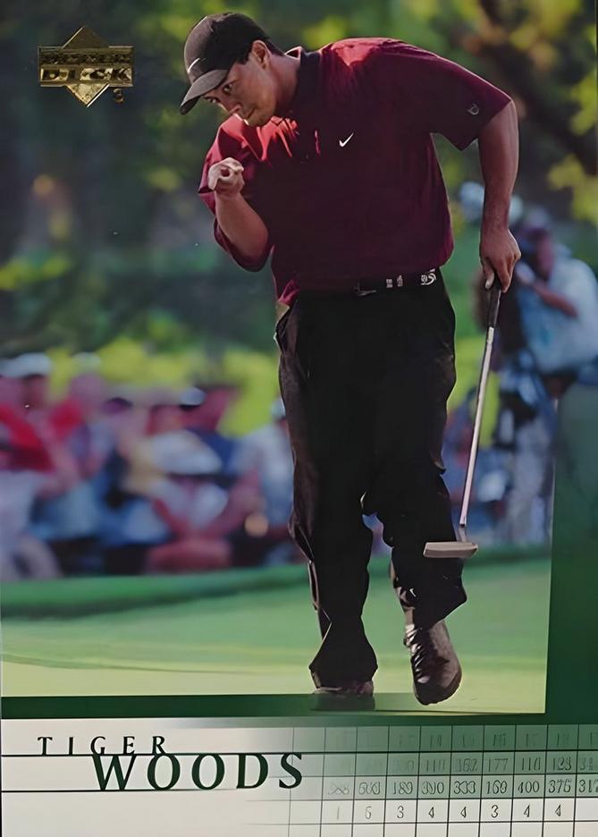2001 Upper Deck Golf Rack Pack Box | GameStop