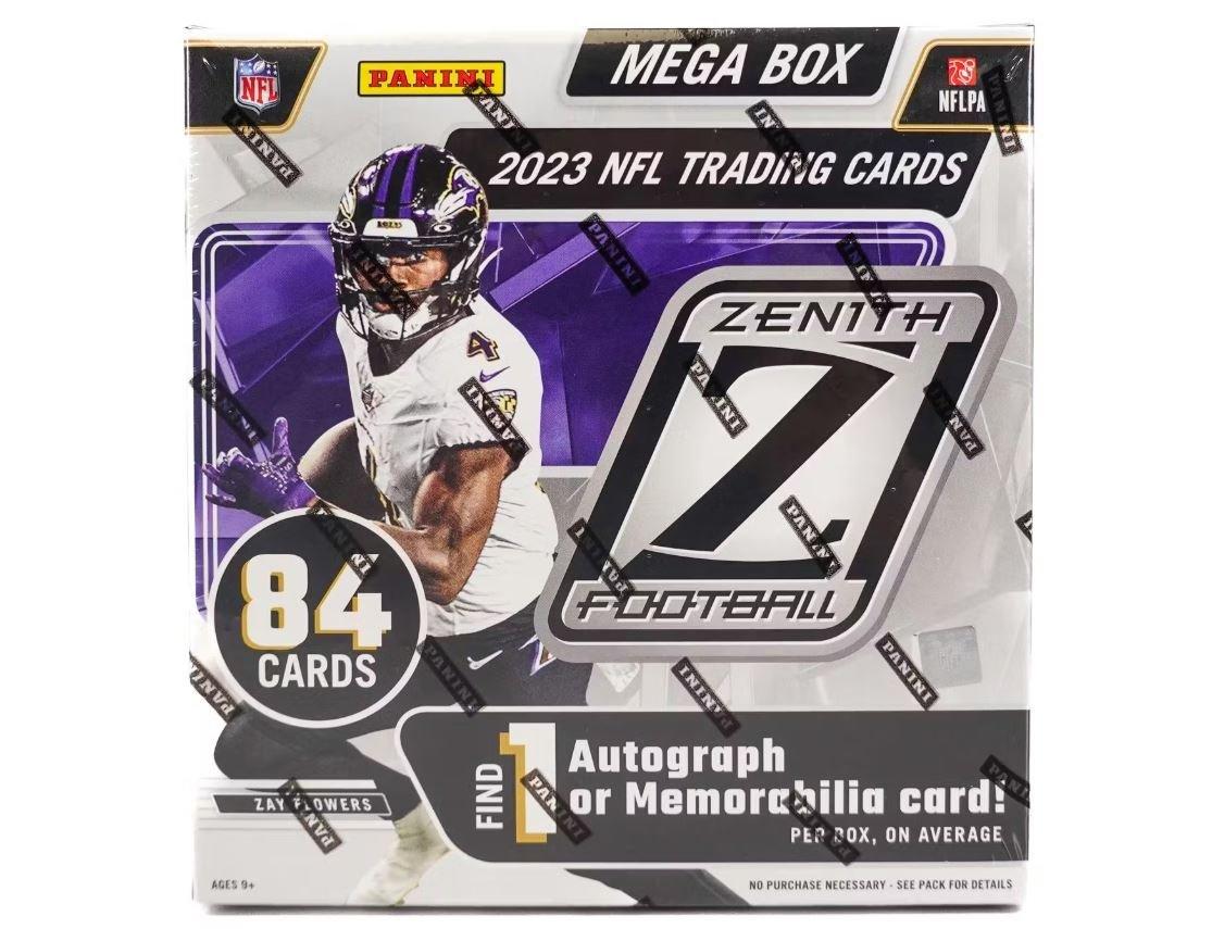 2023 Panini Zenith Football Trading Cards Mega Box GameStop