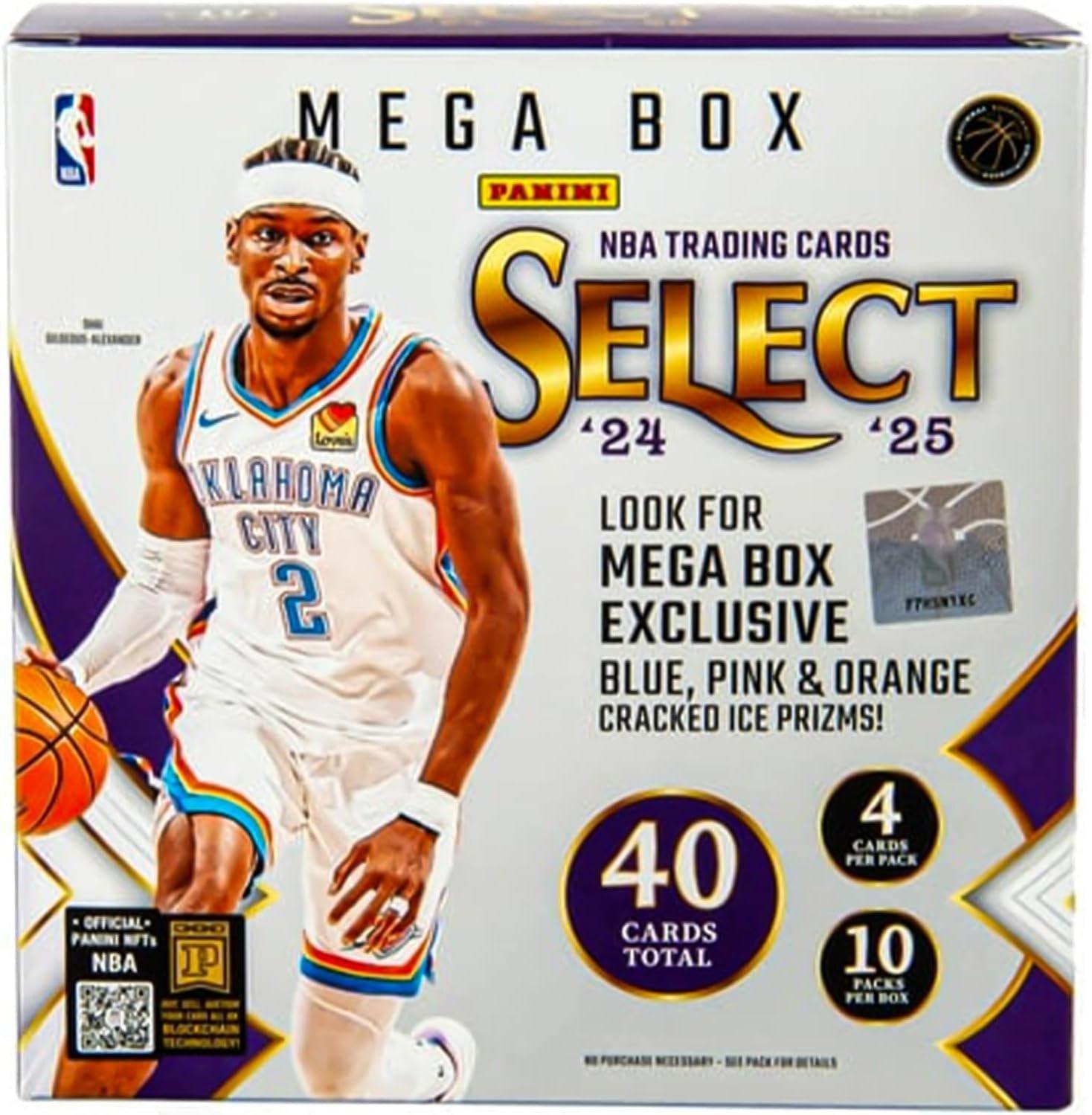 2024-25 Panini Select NBA Basketball Mega Box | GameStop