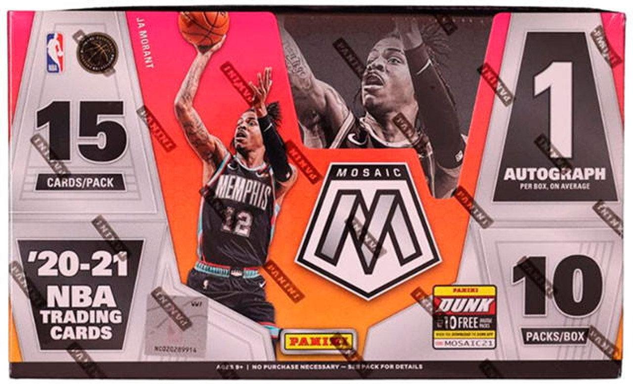2020-21 Panini NBA Mosaic Basketball Hobby Box | GameStop