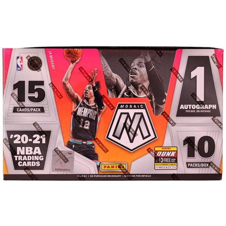 2020-21 Panini NBA Mosaic Basketball Hobby Box | GameStop