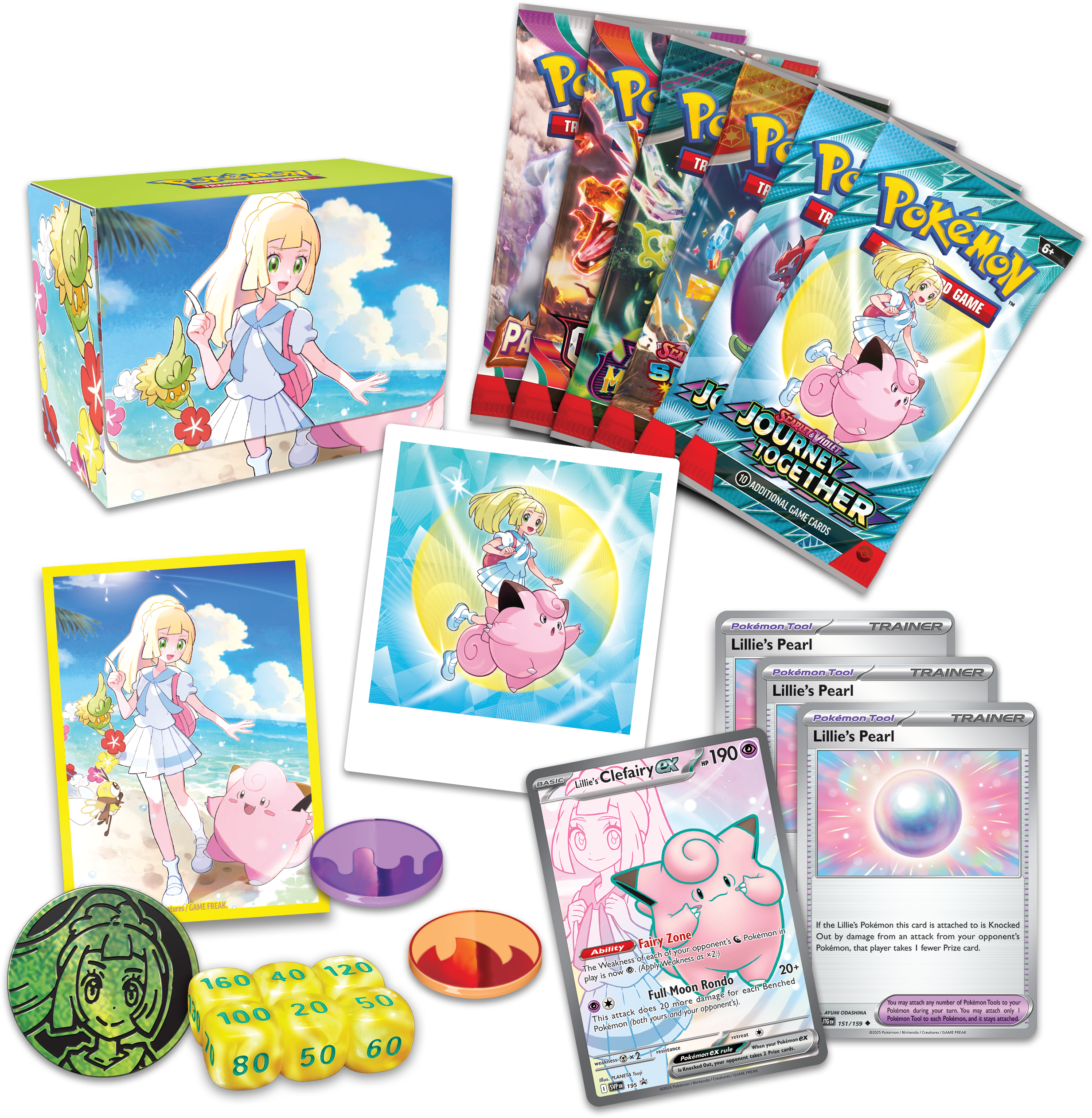 Pokemon Trading Card Game: Lillie Premium Tournament Collection