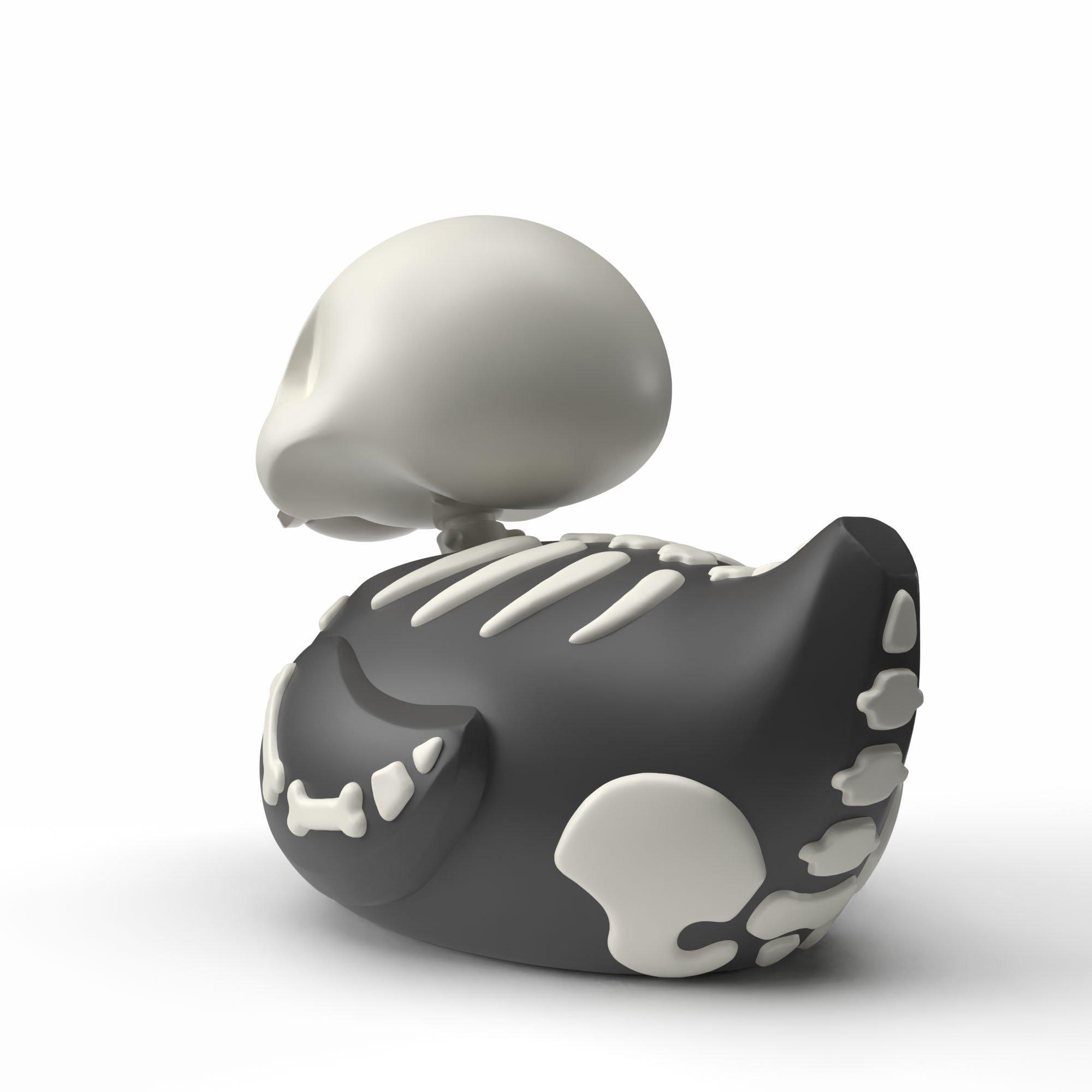 Figurine TUBBZ Mini : Squelette Halloween - Canard En Vinyl Cosplayé, édition Limitée Avec Mini Baignoire - 4