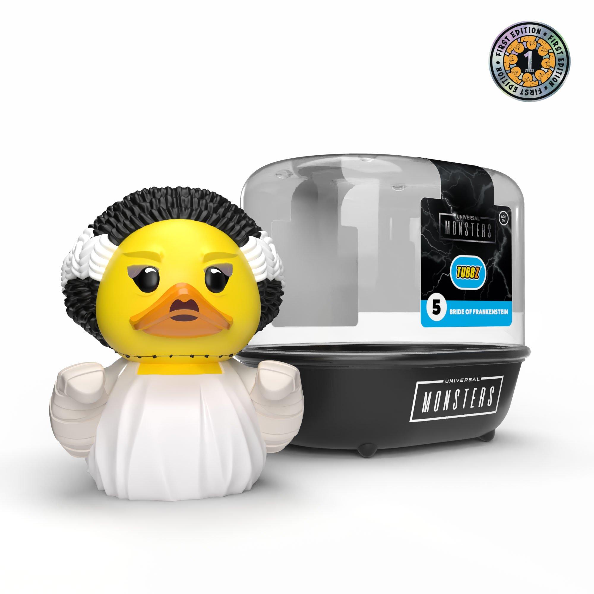 Tubbz Monsters: Bride of Frankenstein (1st Edition) 3.54-in Collectible Rubber Duck