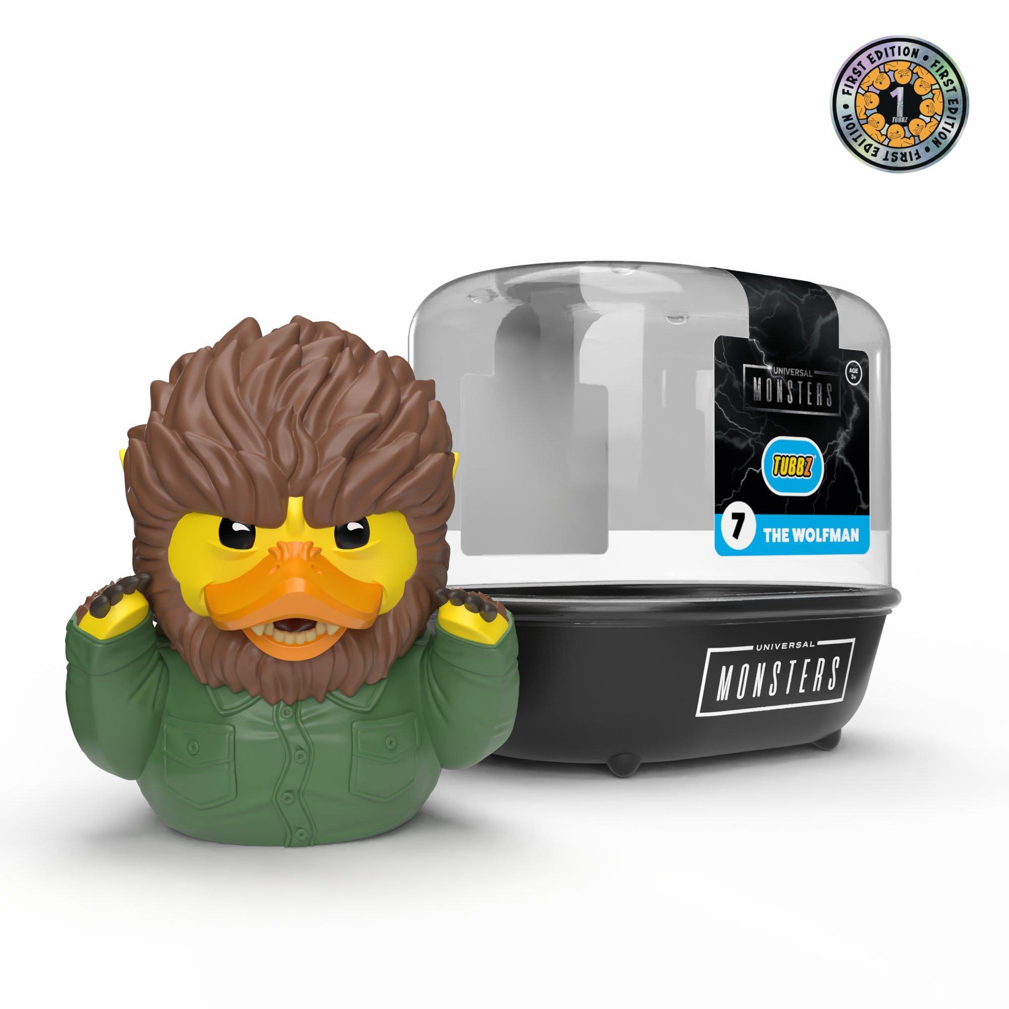 Tubbz Monsters: The Wolfman (1st Edition) 3.54-in Collectible Rubber Duck