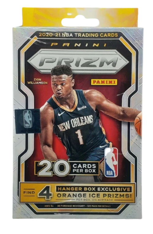 2020-21 Panini NBA Prizm Basketball Hanger Box | GameStop