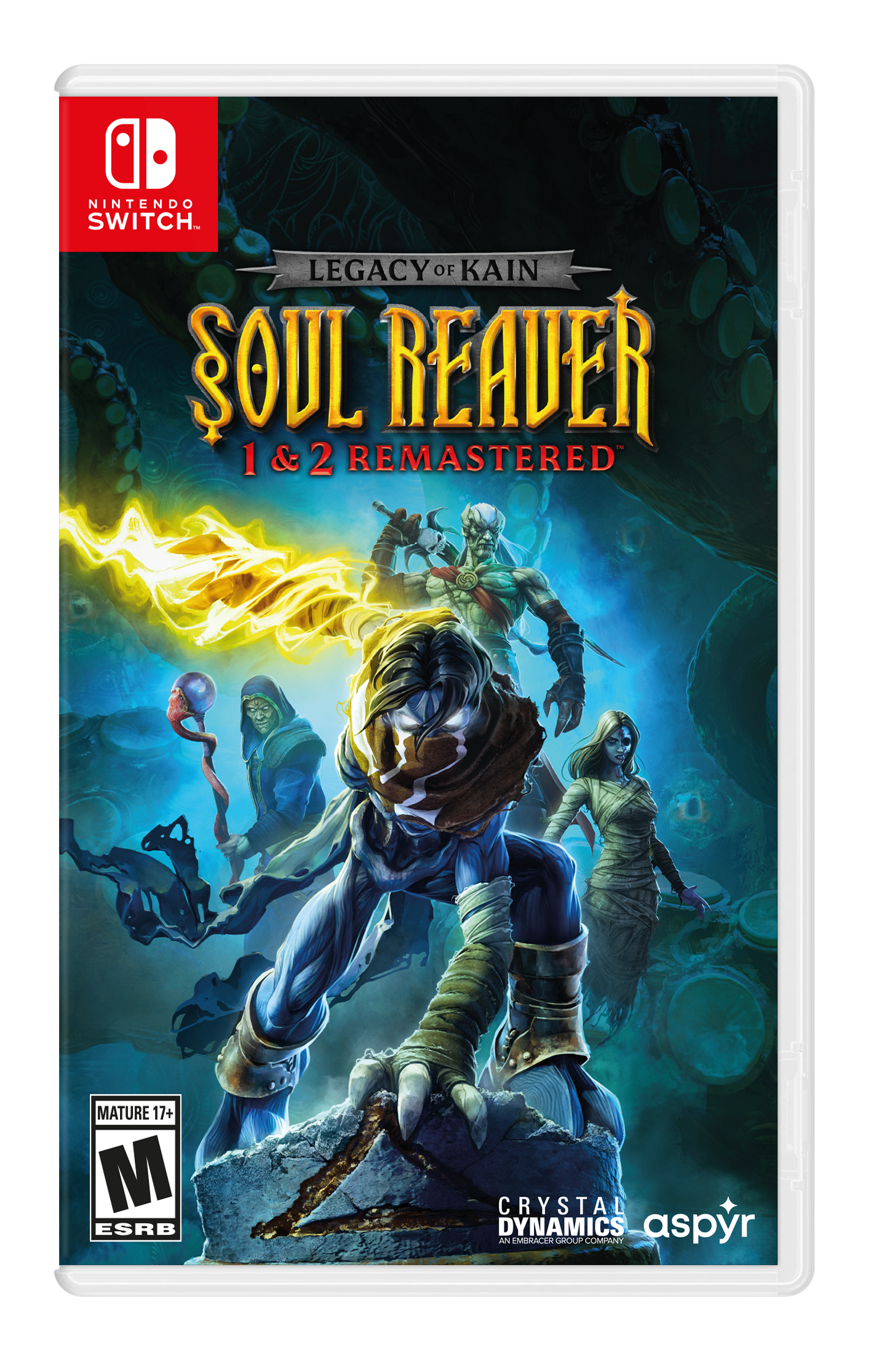 Legacy of Kain Soul Reaver 1 and 2 Remastered - Nintendo Switch