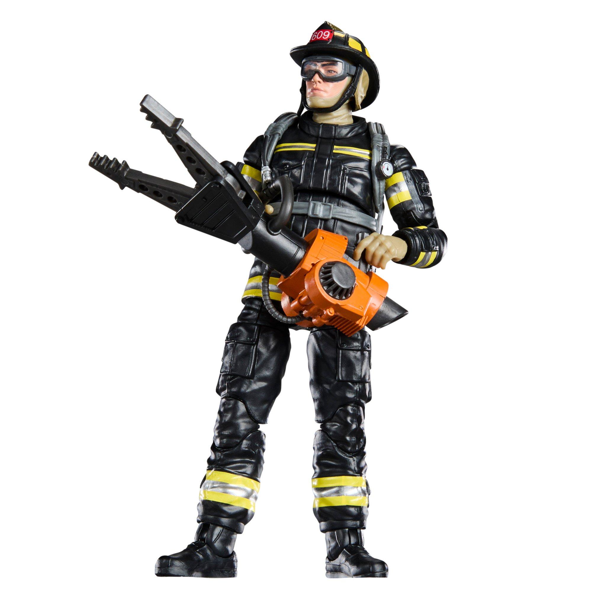 Hasbro G.I. Joe Classified Series Legacy Collection Search and Rescue Firefighter 6-in Action Figure