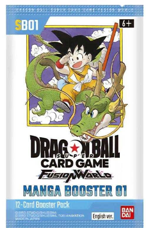 Bandai Dragon Ball Super Fusion world Manga Blister Pack