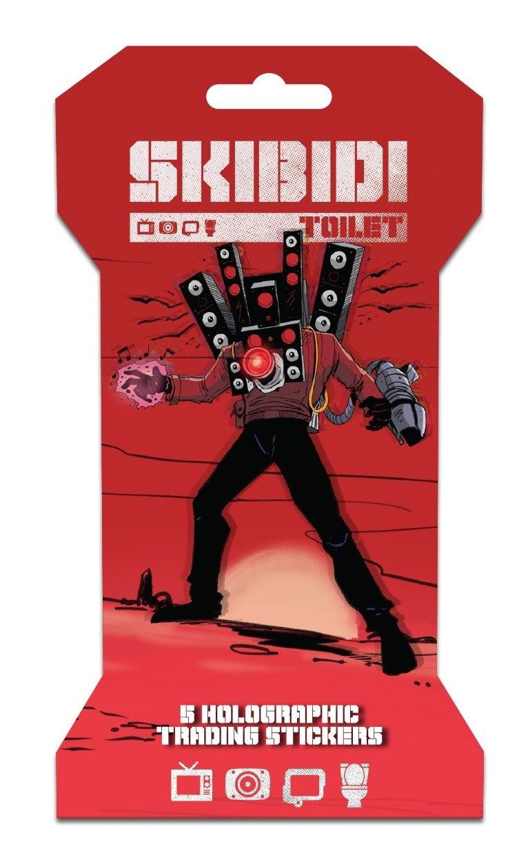 Skibidi Toilet Trading Stickers Blind Pack | GameStop
