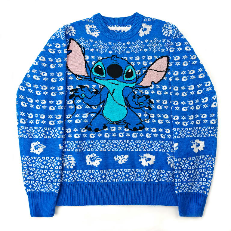 Disney Stitch Light Up Holiday Sweater GameStop Exclusive