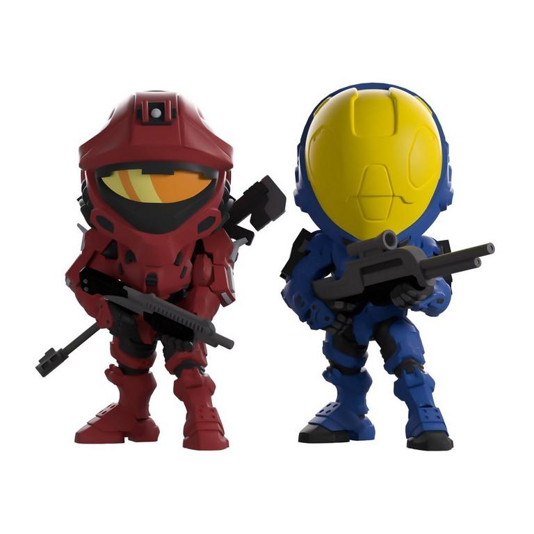 Youtooz Halo Red Vs. Blue Vinyl Figure Set 2-Pack