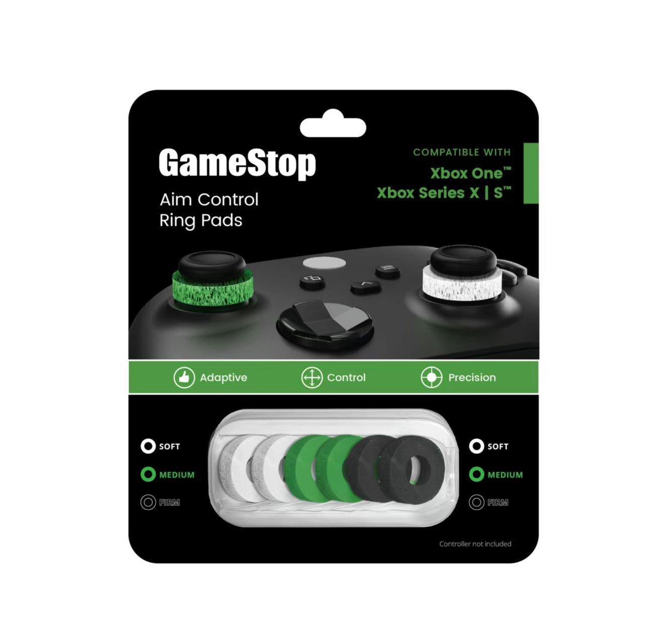 GameStop Precision Ring Pads for Xbox Series X/S, Xbox One Controllers – 6-Pack